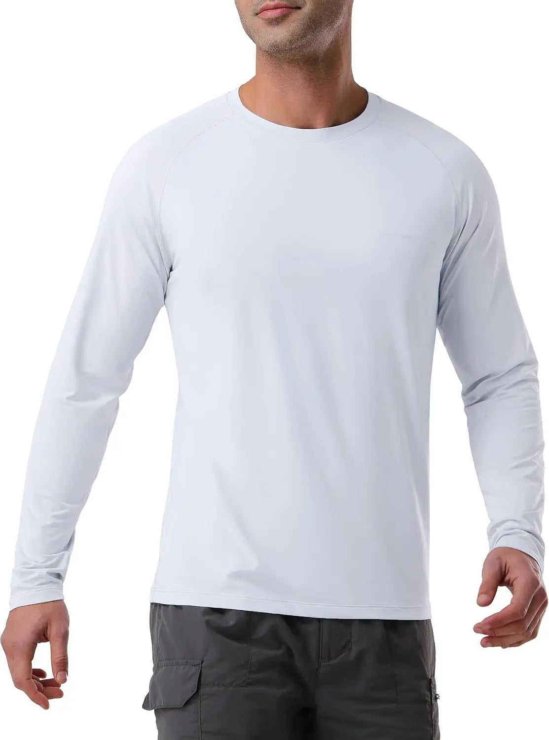 Pioneer Camp Men's Sun UV Protection SPF Shirts UPF50+ Rash Guard Long Sleeve Lightweight Hiking Quick Dry Running Swim Shirt