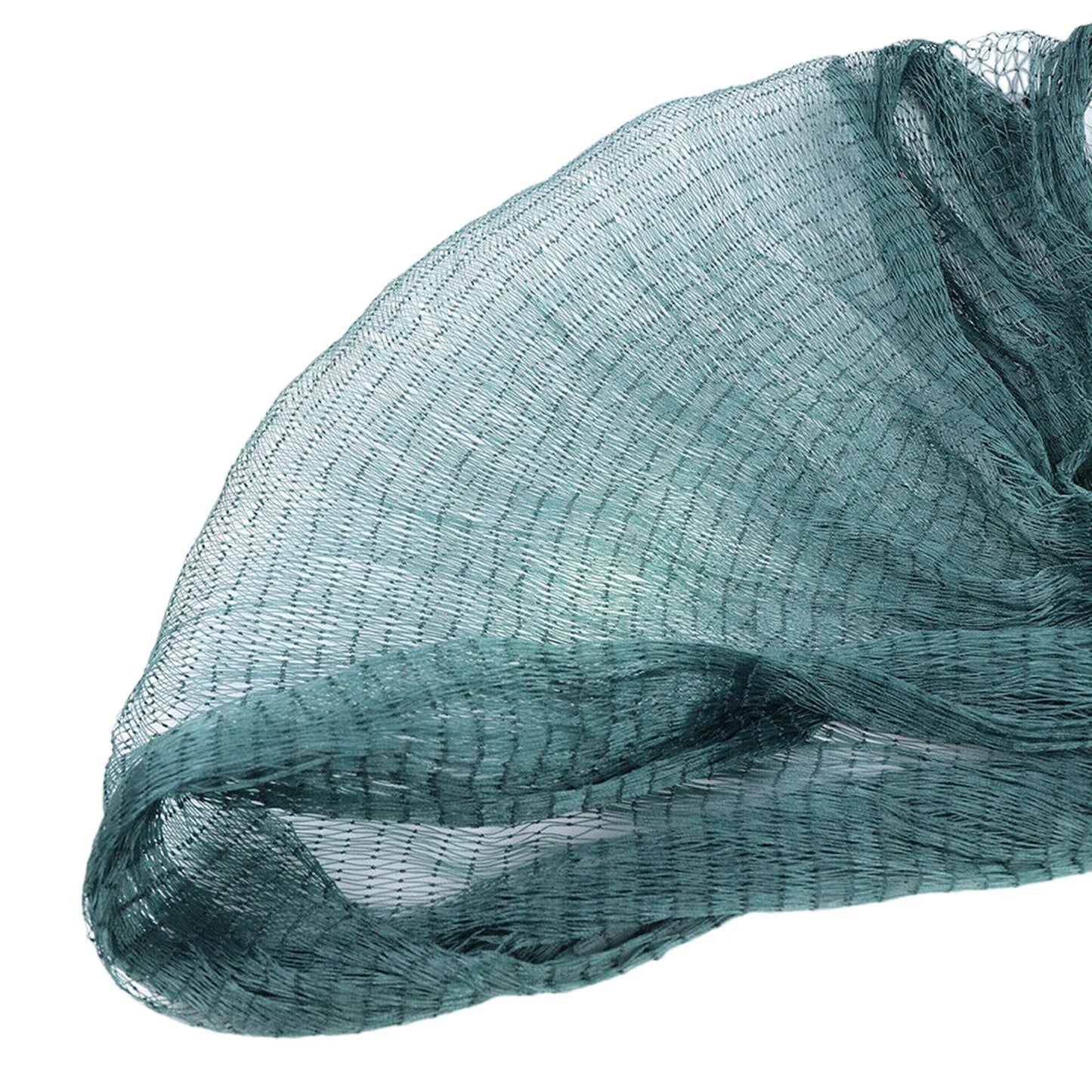 BYMAOCAR 6.5x33ft Gill Net Fishing Drag Net W/ 1.5in/15mm Mesh, 645.83ft² Catching Area for Sea, Lake& River Fishing