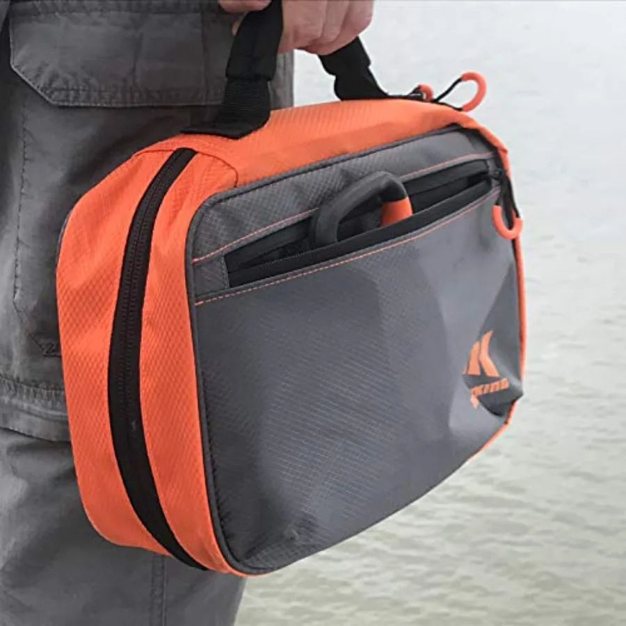 Signature Lure Bag Utility Binder Tackle Bag - Fishing Gear, Self-Healing Zippers and Padded Handle Design