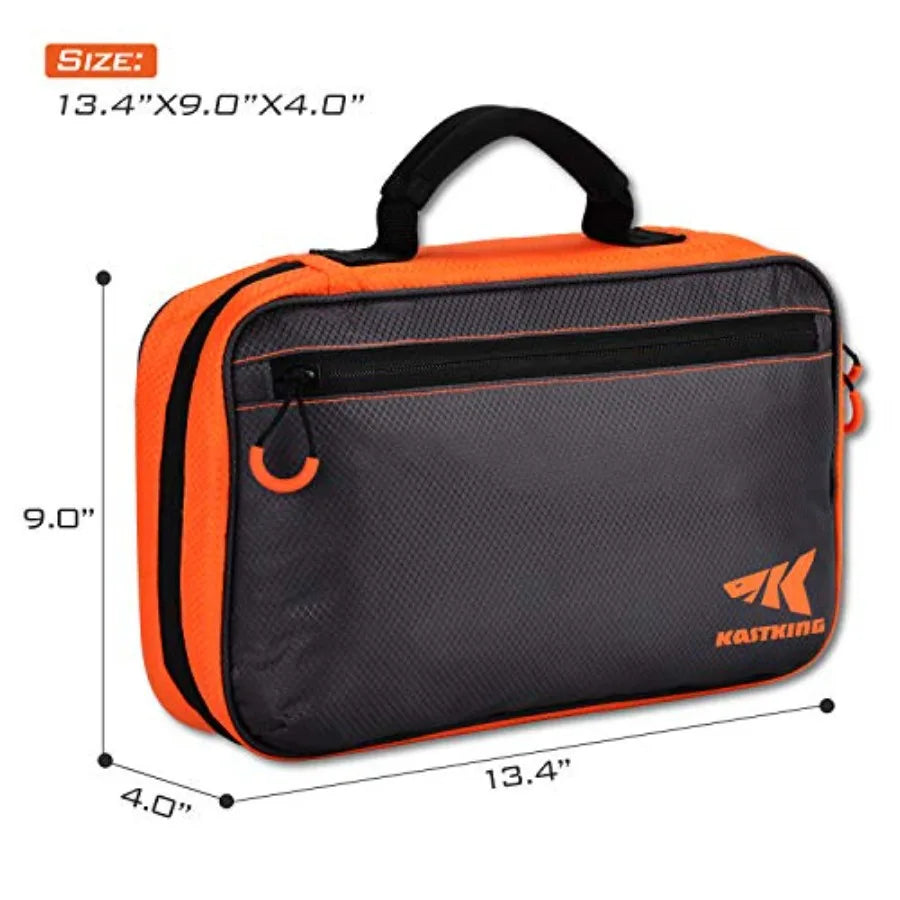 Signature Lure Bag Utility Binder Tackle Bag - Fishing Gear, Self-Healing Zippers and Padded Handle Design