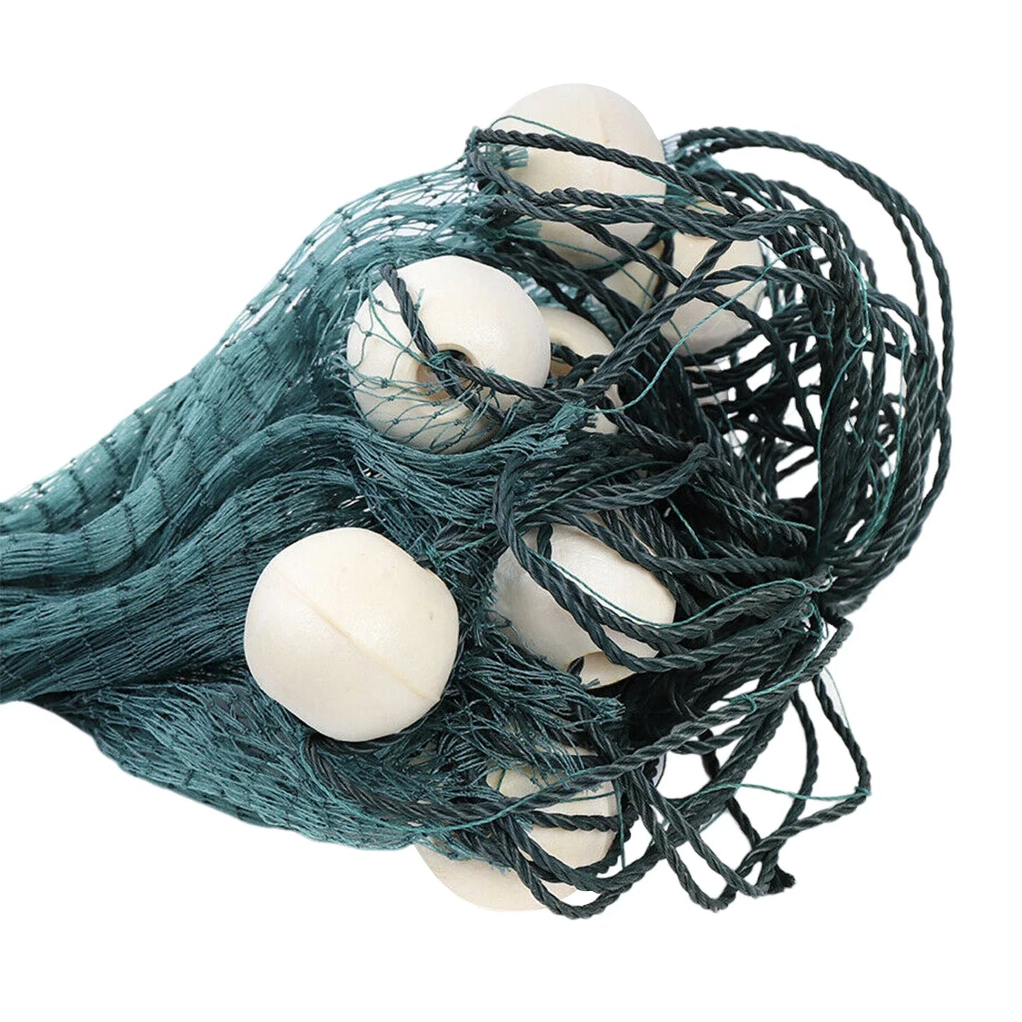 BYMAOCAR 6.5x33ft Gill Net Fishing Drag Net W/ 1.5in/15mm Mesh, 645.83ft² Catching Area for Sea, Lake& River Fishing